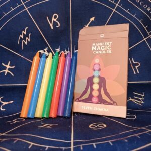 Zestaw świec zapachowych Siedem Czakr
