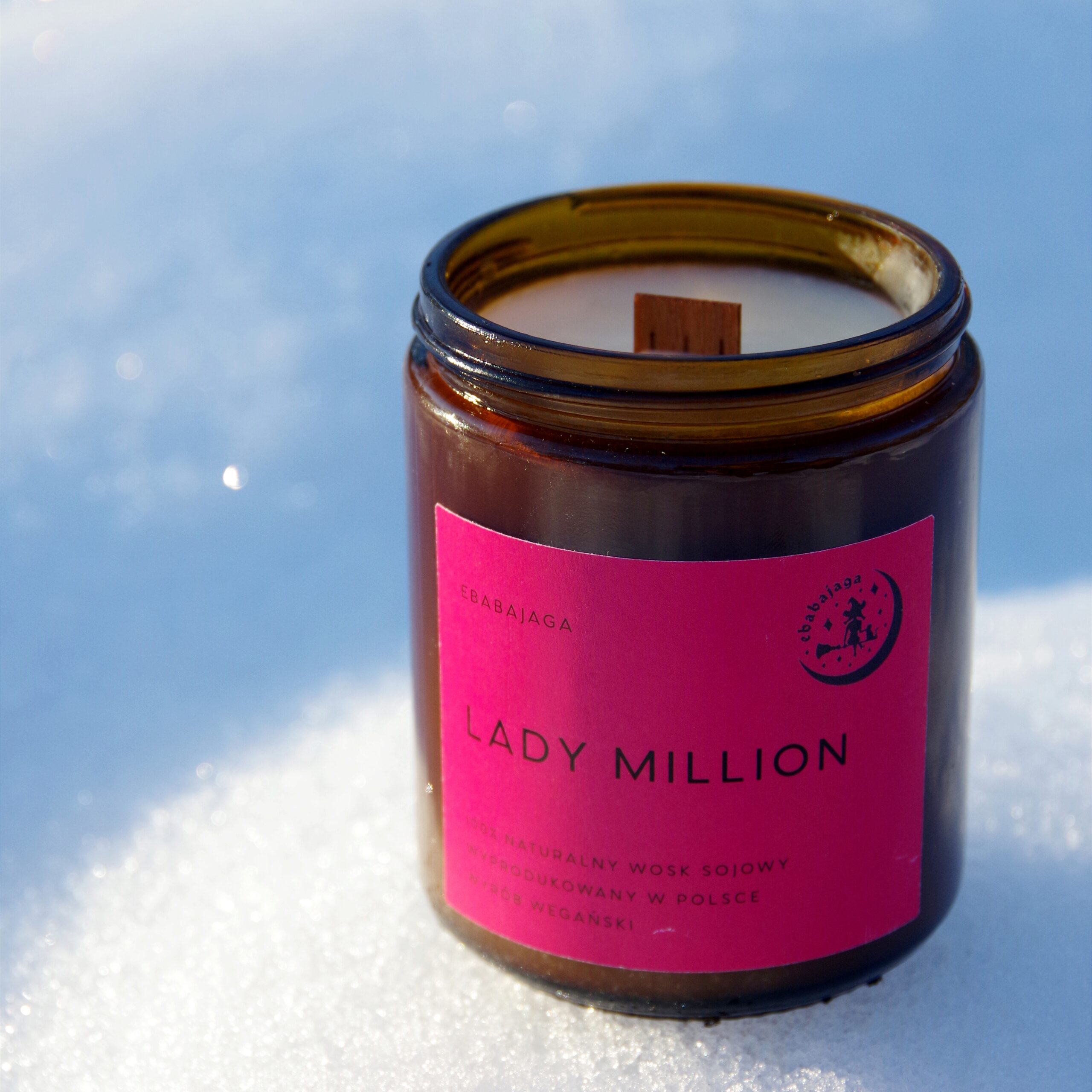 Lady Million- naturalna świeca sojowa - obrazek 2