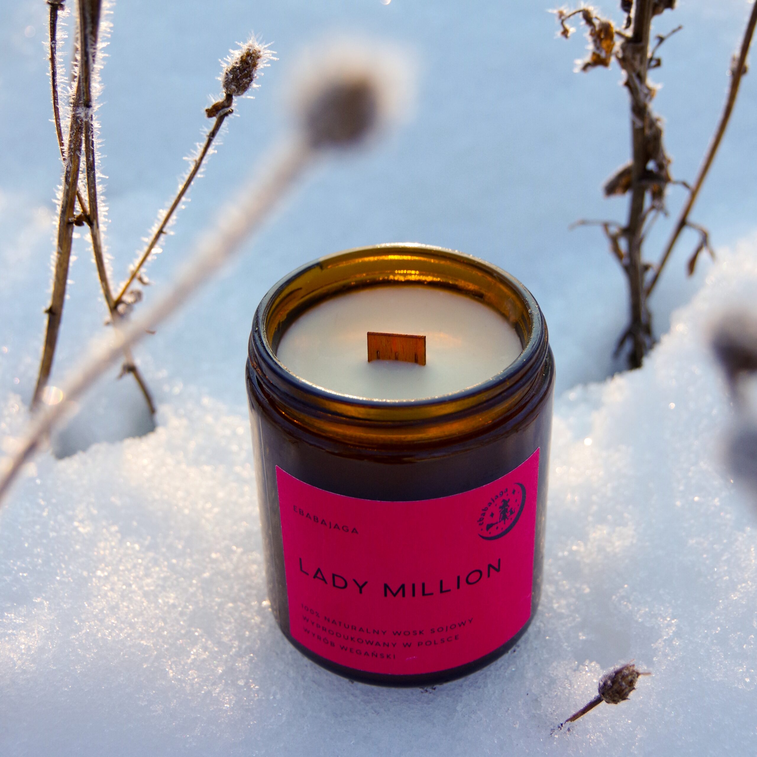 Lady Million- naturalna świeca sojowa - obrazek 3