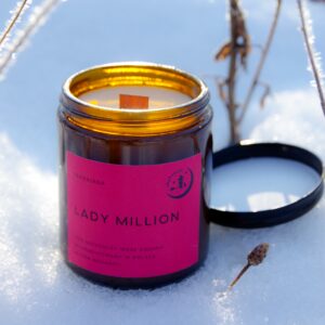 Lady Million- naturalna świeca sojowa