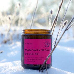 Mandarynkowe Babeczki- naturalna świeca sojowa