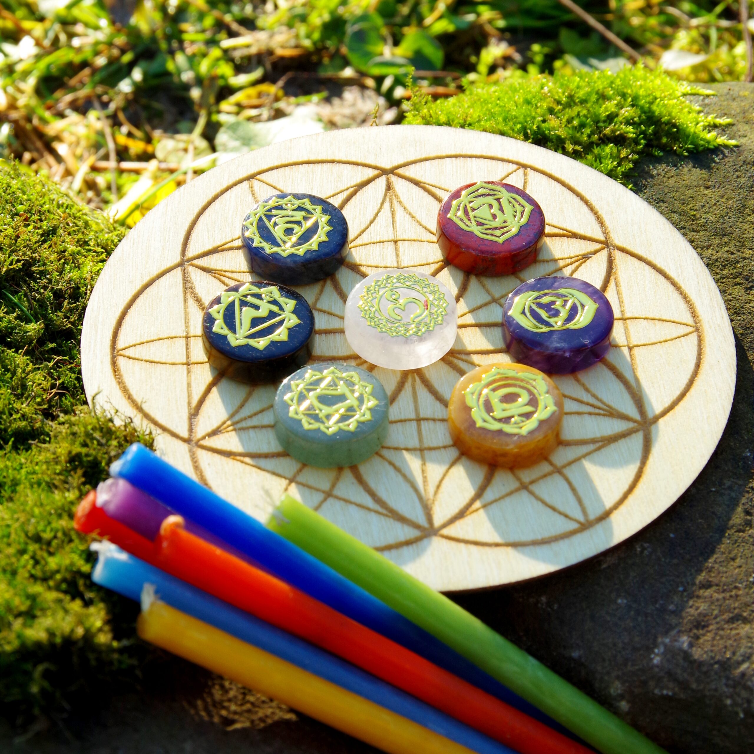 Zestaw do medytacji 7 czakr - obrazek 3