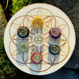 Zestaw do medytacji 7 czakr