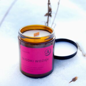 Słodki Wdzięk- naturalna świeca sojowa