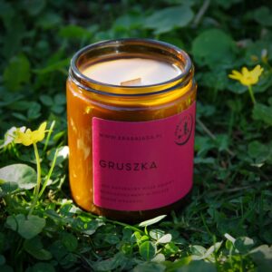 Gruszka- naturalna świeca sojowa